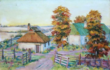 Konstantin Fyodorovich Yuon Werke - ukrainische Landschaft Konstantin Yuon